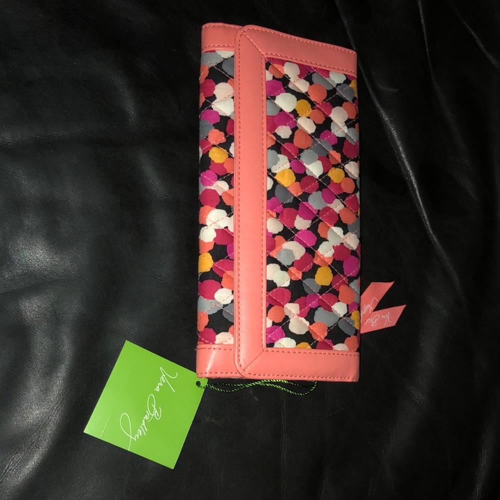 Vera Bradley Trifold Wallet, Pixie Confetti